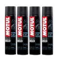 4x 400ml MOTUL E10 SHINE & GO SPRAY Kunststof-pflege Mittel AUTO MOTORRAD BOOT