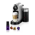 NESPRESSO ORIGINAL | CitiZ&milk | Kaffeekapselmaschine von Krups | Silber
