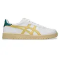 Asics Unisex. 1203A615 Schuhe Japan S weiß, gelb (41.5), Wohnung, Schnürsenkel, Lässig