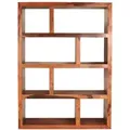 Bücherregal Tara 130x180x35 aus indischem Sheesham-Massivholz