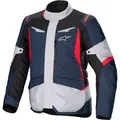Herren Motorrad Jacke XXL - Alpinestars ST-1 WP - blau-schwarz-rot