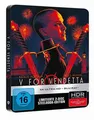 "V WIE VENDETTA" - Natalie Portman - SciFi Thriller - 4K UHD + Blu-ray STEELBOOK