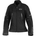 GMS Vega Damen Motorrad Textiljacke, schwarz, Größe XS