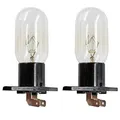 CENPEK Mikrowellen-Ofenlampe Z187, 240 V, 25 W, 6,3MM, Geeignet für Viele Modelle, 2 Stück