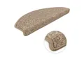 Metzker® Stufenmatte Stufenmatten Imago Halbrund in versch. Sparset's, halbrund, Höhe: 5 mm, 14 Stück im Set - Hellbraun