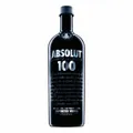 Absolut Vodka 100 Wodka Spirituose Alkohol Alkoholgetränk Flasche 50 % 1 L
