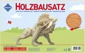 PEBARO 871/1 - Holzbausatz Löwe, 57 Teile, Holzkonstruktion zum Zusammenstecken