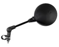 Spiegel V PARTS universal M8/125 116mm - schwarz