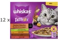 (EUR 5,96 / kg)  Whiskas Tasty Mix Country Collection Sauce 4 Sorten 144x 85 g