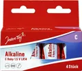 Jeden Tag - Alkaline Batterien - C Baby - 1,5V - LR14 - 4 Stück