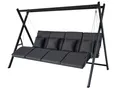 Hollywoodschaukel Gartenschaukel XL 4 Sitzer Alicia Liege Sonnen Schaukel