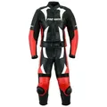 PROANTI Motorradkombi Racing Lederkombi 2-teilig – Motorradkombi aus Rindsleder 48