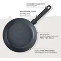 Fackelmann Balance 28cm Pfanne Recyceltes Aluminium, Keramik-Antihaft Induktionsgeeignet, Hitzebeständiger Griff 3 Jahre Garantie, -frei