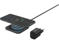 ISY IWQ 2015-1 Fast Charge Kabelloses Ladegerät Universal, 100 - 240 Volt, Schwarz