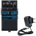 Boss by Roland E-Gitarre Boss Effektgerät SDE-3 Digital Dual Delay Pedal mit Netzteil, Effektgerät, E-Gitarre, Effektgerät schwarz