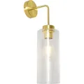 Art-deco-wandleuchte Gold Mit Glas - Laura