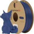 Copymaster3D Turbo PLA Carbon Filament for 3D printer, 1.75 mm, blue (Carbon, 1.75 mm, Blau) (CM-TPLC-001-1-175)