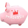 KCG Keramik Sparschwein Prinzessin ca. 12.5cm x 9cm