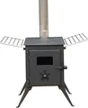 NJ Camping Holzofen Zeltheizung Terrassenofen Gartenkamin Kaminofen Feuerstelle