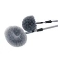 meiko Textil GmbH Meiko Wand- und Deckenbesen, Staubbesen zur Wand- und Deckenreinigung , rund, mit Teleskopstange bis 1,50 m 939110