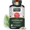 Saw Palmetto (Sägepalme) Kapseln, 20:1 Extrakt, Hergestellt in Deutschland - RAIBU