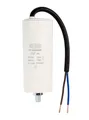 Kondensator Anlaufkondensator Motorkondensator Arbeitskondensator Kabel 25µF 450V