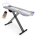 Bugelbrett XXL (120x45 cm Bugelflache) inkl. ausklappbarer Schulterpassform