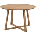 ebuy24 Malika Esstisch Ø120 cm Dekor Eiche