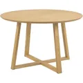 P & B Esstisch, Natur, Holz, Holzwerkstoff, Eiche, furniert, rund, eckig, 75 cm, Esszimmer, Tische, Esstische, Esstische rund