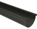 Marley Dachrinne Kunststoff halbrund Schokoladenbraun RAL 8017 RG 75 mm L = 3000
