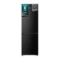 Hisense RB3K330SAFC Kühl-Gefrierkombination/Freistehend/ 330L/ 35dB/ EEK: C/Perfekt KitchenFit/Boden-Kühlsystem/Deep Freeze/Metal-Tech Cooling / 0℃ Fresh Box / (BxHxT): 59,5× 185,6× 60cm/ Schwarz