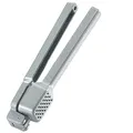 Westmark Knoblauchpresse, Retro-Verpackung, Aluminium, 15,2 x 2,5 x 3,1 cm, Biopress, Silber, 3010RT60