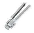 WESTMARK Knoblauchpresse Retro-Verpackung, Aluminium, 15,2 x 2,5 x 3,1 cm, Biopress, Silber, Aluminium