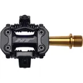 Paar Pedale m2 Titan Schwarz / Gold 966000110 HT-COMPONENTS Pedale Fahrrad MTB