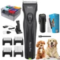 Agrarzone Edition Wahl Arco Pro Hundeschermaschine Akku - mit Aufsteckkamm Set - Schermaschine Hund Moser mit hervorragender Leistung - Rasierer, Trimmer, Tierhaarschneider & Katzen