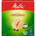 Melitta Rundfilter 1 Filtertüten 100 Stück Ungebleicht, naturbraun Kaffeefilter