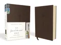 NIV, Journal the Word Bible (Perfect for Note-Taking), Leatherso (Leather Bound)