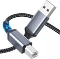 Reagle USB A-B Drucker Kabel 5m USB-B Scanner Kabel