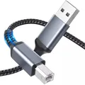 Reagle USB A-B Drucker Kabel 5m USB-B Scanner Kabel