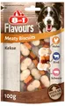 8in1 Flavours Meaty Biscuits Hundekekse - Leckerlis 3 Geschmacksrichtungen