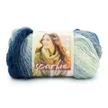 Scarfie Garn, 1 Packung, Blau/Creme