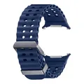 Samsung Marine Armband ET-SNL70 für die Galaxy Watch Ultra | Uhrenarmband, Sport Armband, Original Zubehör, elastisch, langlebig, guter Sitz, wasserbeständig, Blue