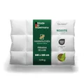 HANSKRUCHEN Premium de Luxe Daunendecke 240x220 cm - Medium / Ganzjahresdecke - Made in Germany Kassettendecke aus 100% Baumwolle - Allergiker geeignet