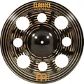 Meinl Cymbals Classics Custom Dark Trash Crash — 16 Zoll (Video) Schlagzeug Becken (40,64cm) B12 Bronze, Dunkles Finish (CC16DATRC)