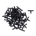 50Pcs 3/5mm Bewässerung Sprinkler T-Stück Schlauchverbinder für Be