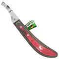 EQUESTRIAN STORE Double-Edged J2 Stainless Steel Hoof Trimming Loop Knife with Sheet Handle - Versatile Farrier Tool for Horse & Cow Hoof Care, Ideal for Farriers & Horse Owners. (FLK-08) (HKR-3R)