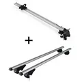 Fahrradträger Bike Pro + Dachträger Rio 120 kompatibel mit für Skoda Octavia ab '04