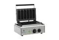 Royal Catering Waffeleisen Corn Dogs Maker Edelstahl Profi Waffeln Am Stiel Waffelsticks Gastro, 1500 W