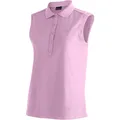 Maier Sports Damen Ulrike Polo T-Shirt (Größe 5XL, rosa)