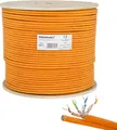 PremiumX 250m CAT 7 Netzwerkkabel Duplex LAN Kabel Ethernet Datenkabel